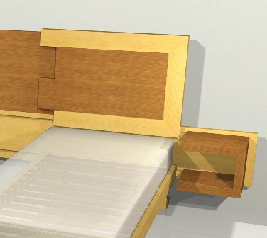RI-LETTO particolare comodino
